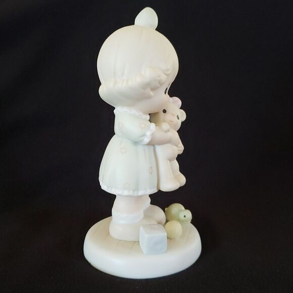 Vintage 1993 Precious Moments “Loving” Porcelain Figurine PM932 - Picture 8 of 11